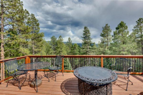 Angel Fire Rental Cabin with Hot Tub and Mountain View